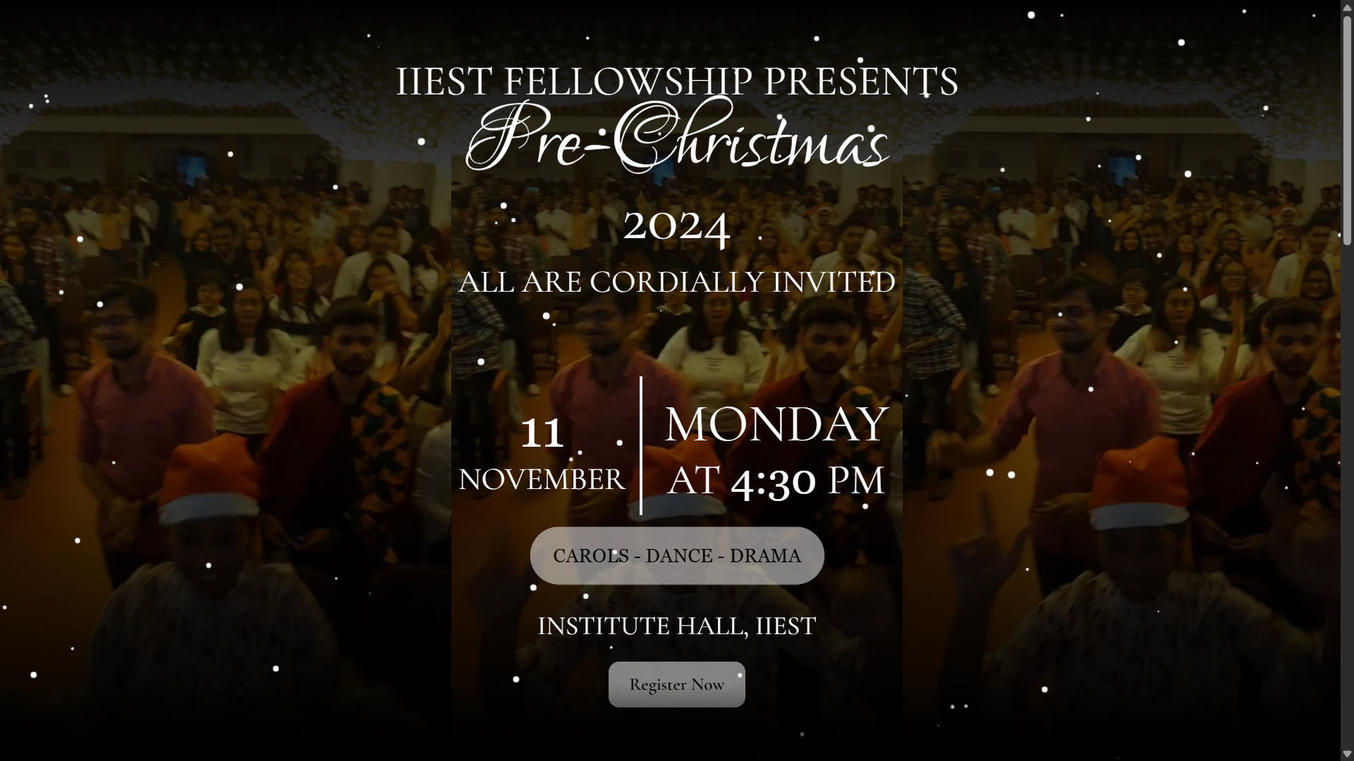 Pre-Christmas Website (2024)