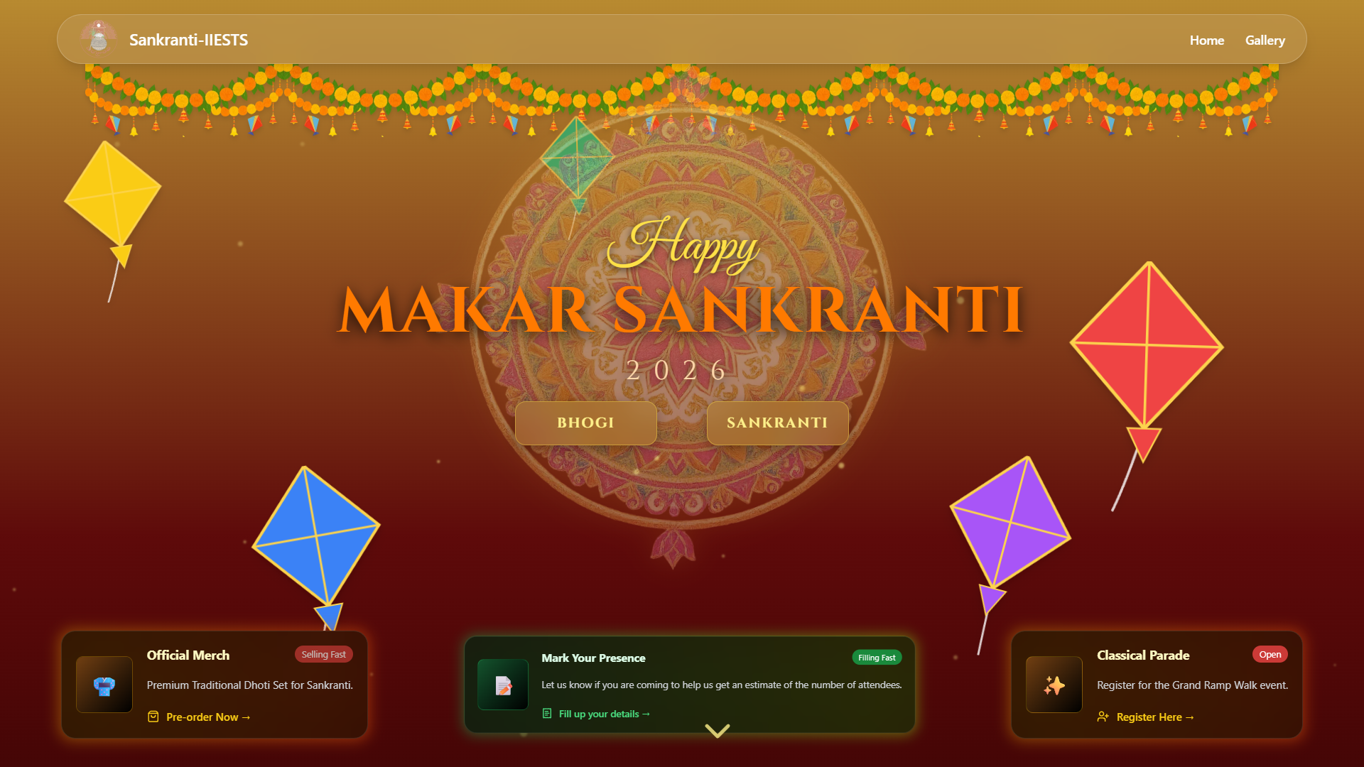 Sankranti Website (2026)